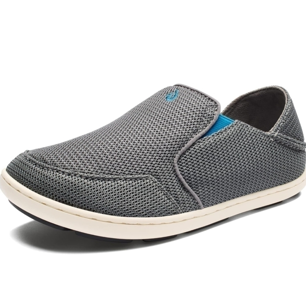 Olukai Kids Nohea Mesh Boys Loafer slip on shoes sneakers sz B1
